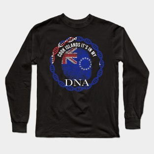Cook Islands Its In My DNA - Gift for Cook Islander From Cook Islands Long Sleeve T-Shirt